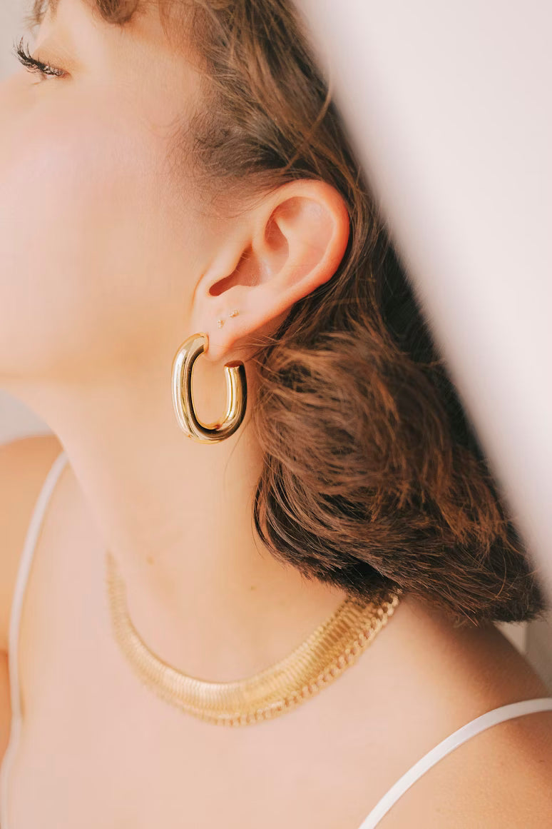 BOUCLES D'OREILLES OR FEMME