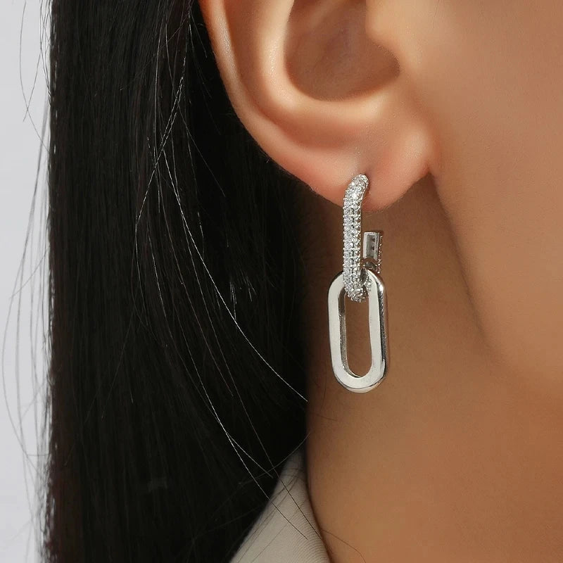 BOUCLES D’OREILLES ARGENT FEMME