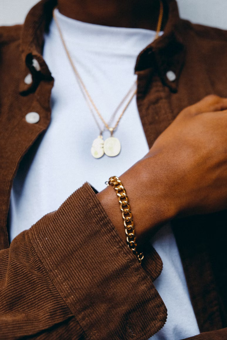 BRACELETS OR HOMME