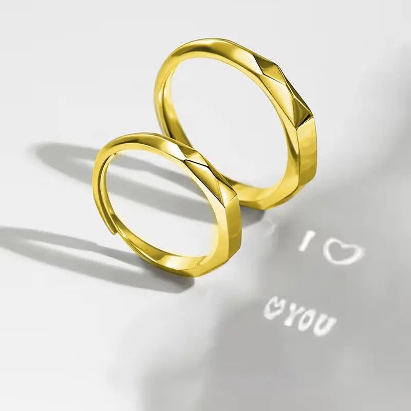 Bague en or du charme 