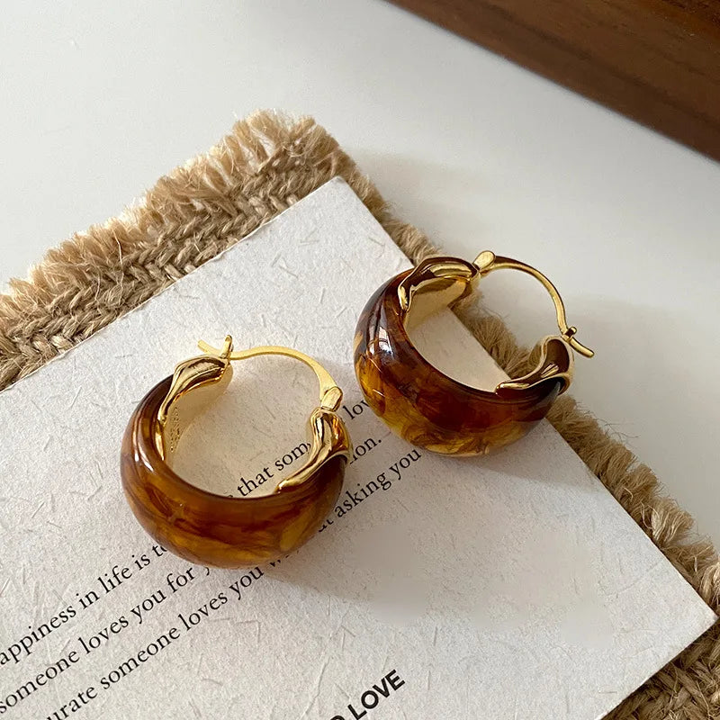 Boucles_d_oreilles_marron_or_argent