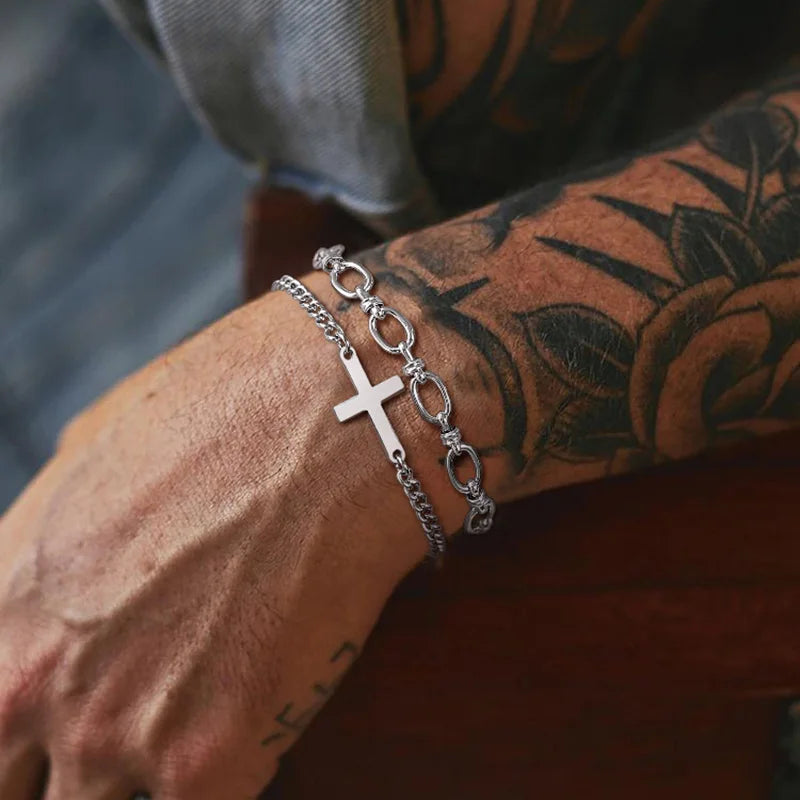 Bracelet_argent_croix