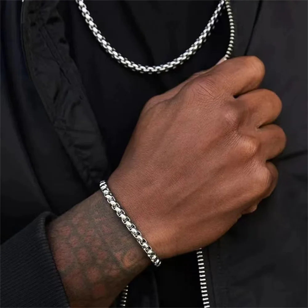 Bracelet_argent_mailles_homme_2
