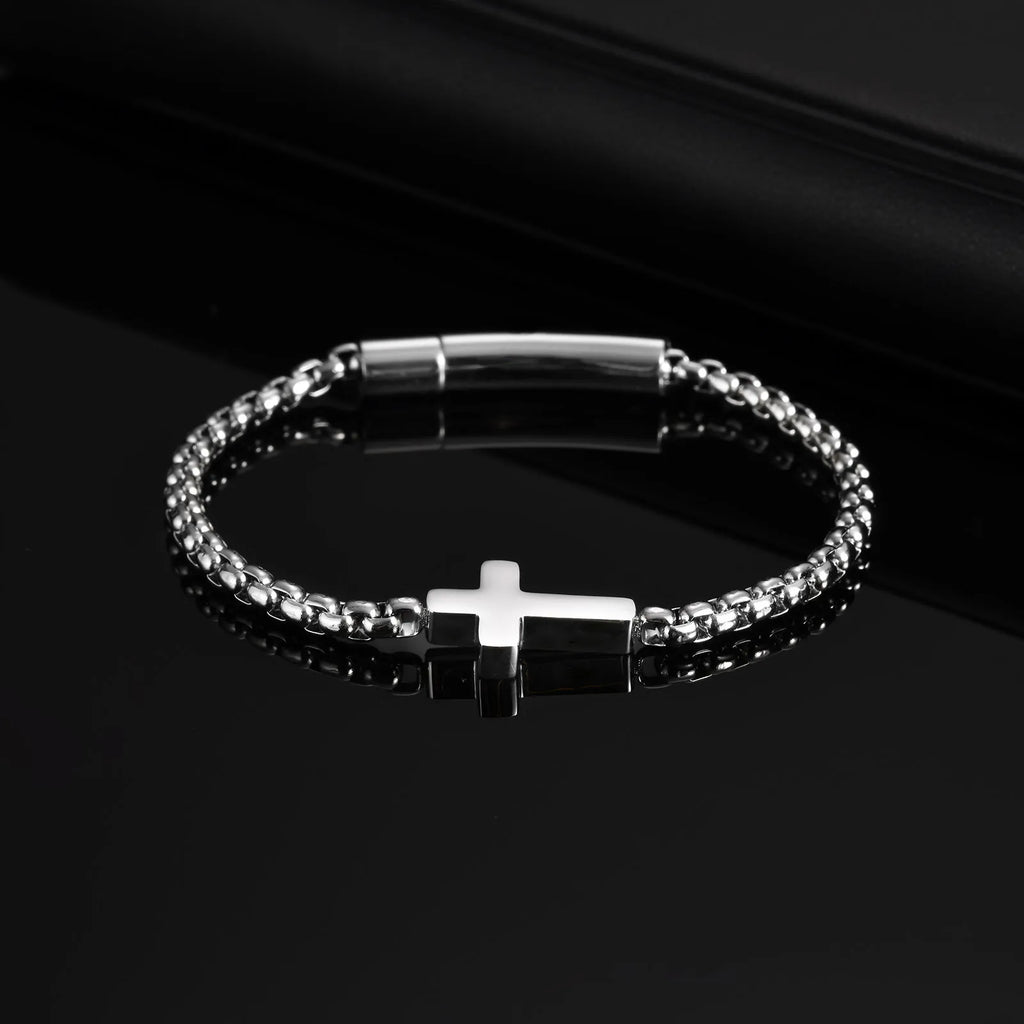 Bracelet_homme_argent_croix_allure_2