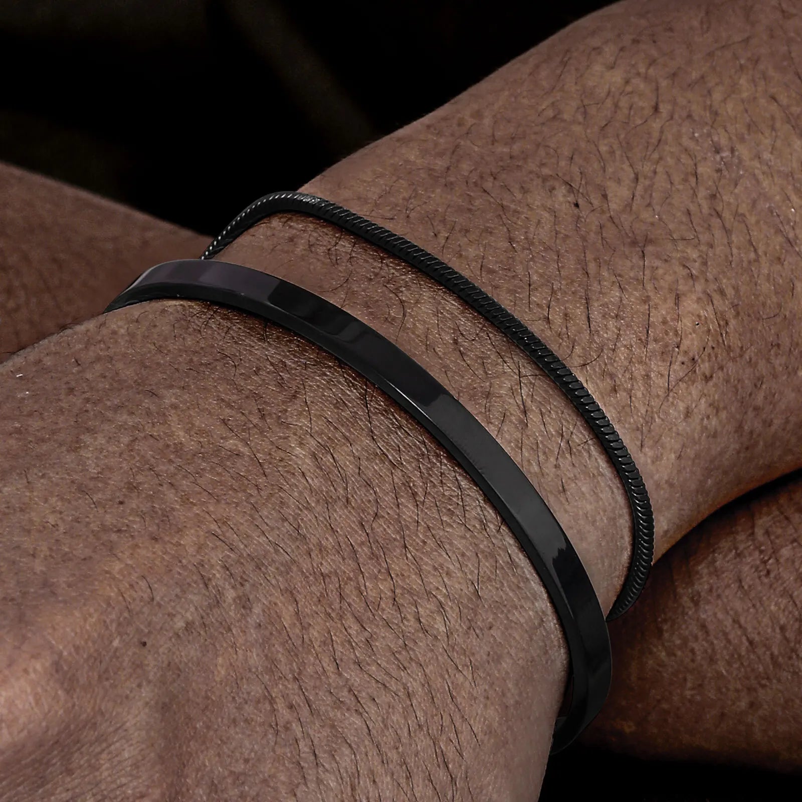 Bracelet_noir_homme_double_4