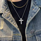 Collier_croix_argent_diamant_homme_5