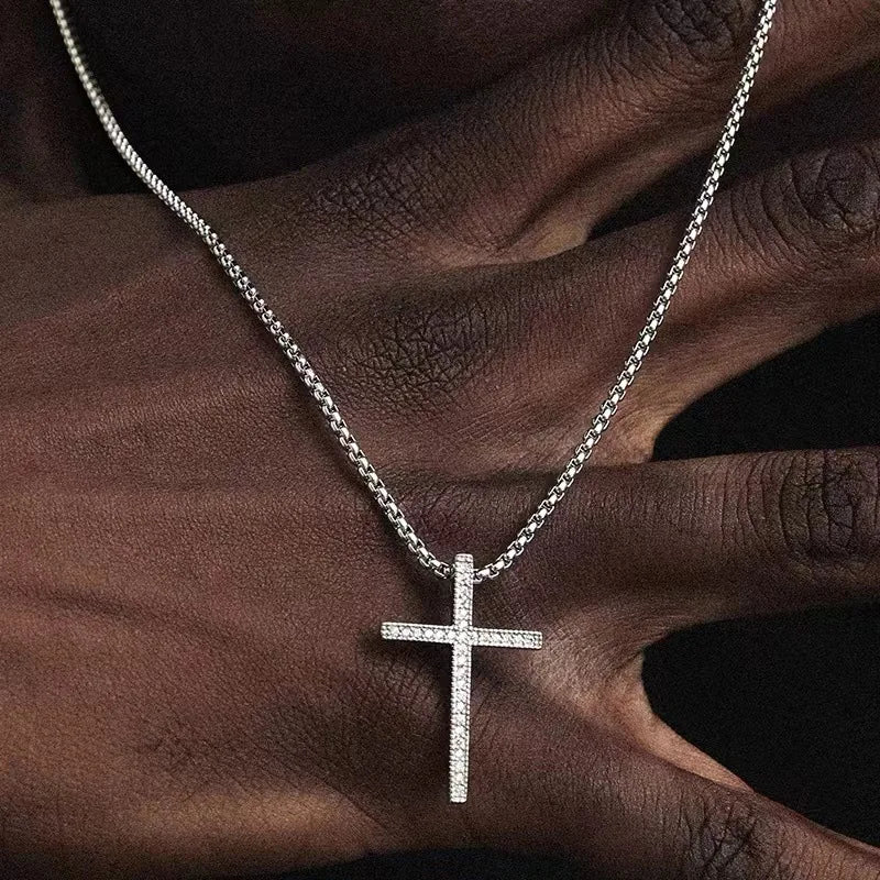 Collier_croix_or_et_argent_homme