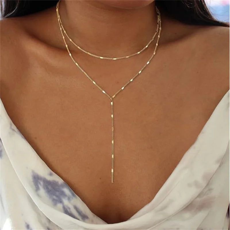 Collier femme or 