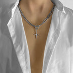 Collier_homme_argent_croix
