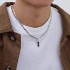 Collier_homme_argent_pendentif_noir_carr_2