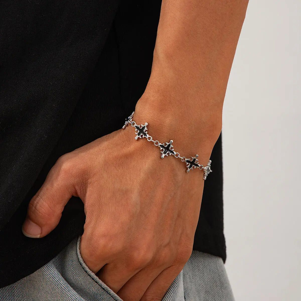 DE L'AUDACE - BRACELET ARGENT HOMME 