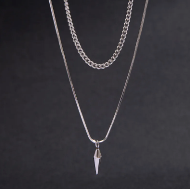 Double_collier_argent_allure_3