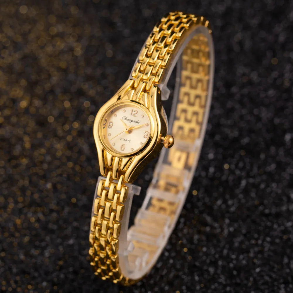 Montre_femme_maille_or