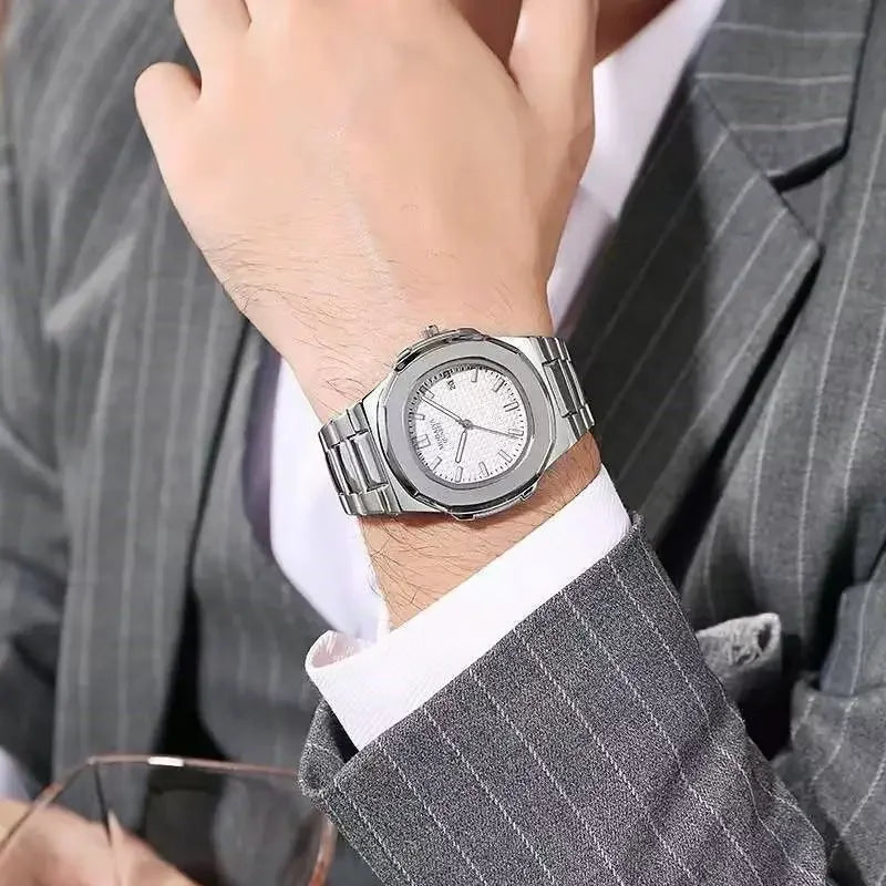 Montre_homme_argent_classe