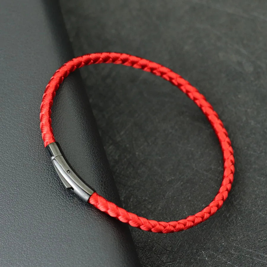 bracelet homme rouge noir bleu